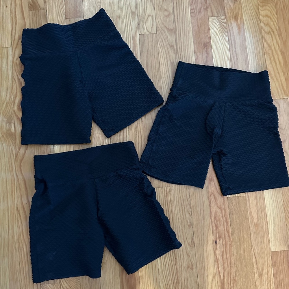 Bbb booty by brabants black croco shorts worn once in excellent condition